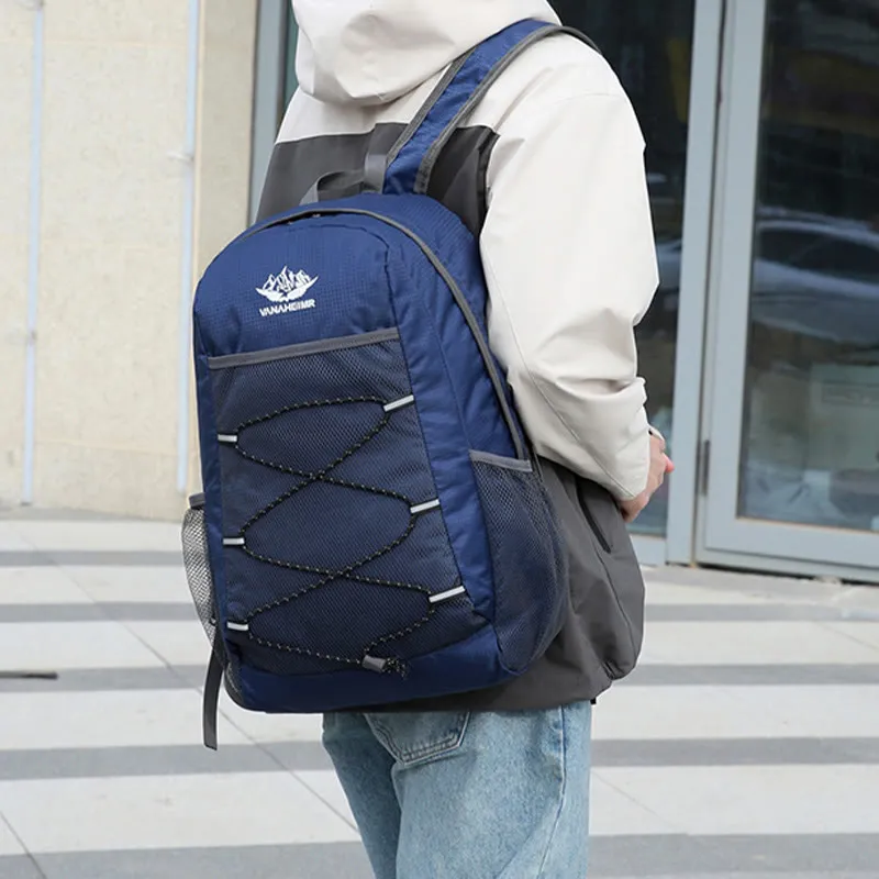 Backpack For Men Travel Large Capacity Outdoor Hiking Foldable Bag