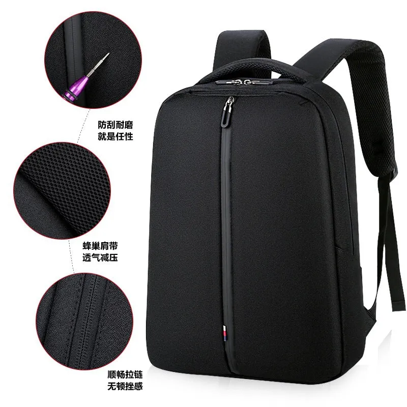 Backpack Men  Multifunctional Waterproof Computer  School   College Student Briefcase shoulder bag