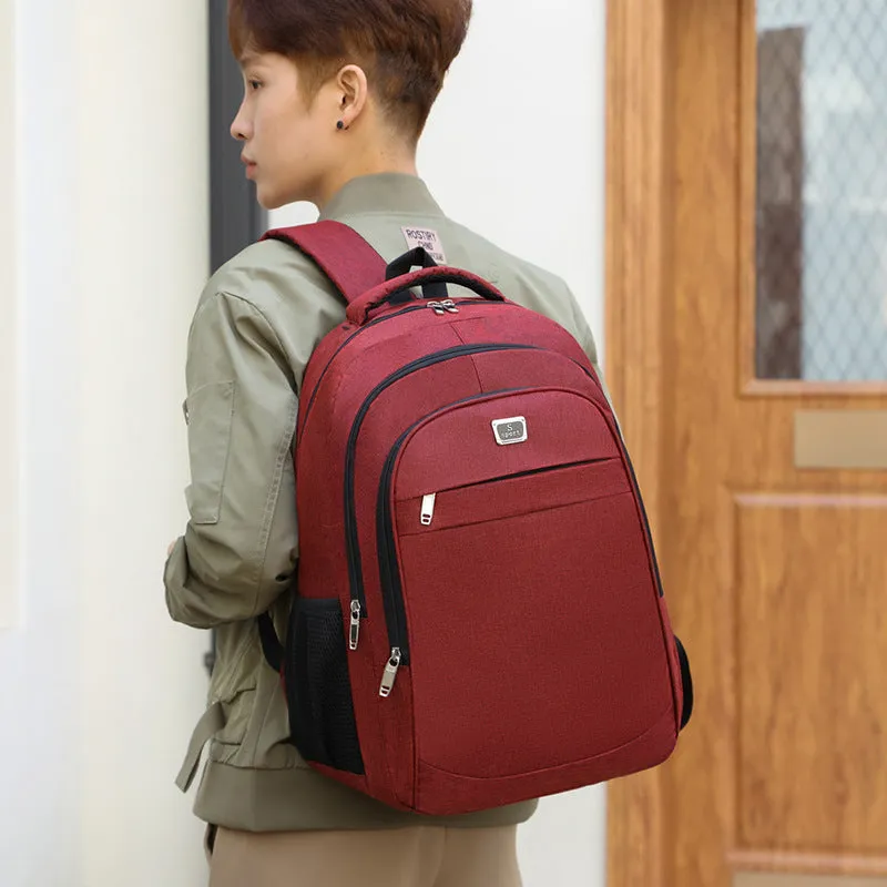 Backpack Men's Business Computer  Outdoor Travel Bag Early High School Student Schoolbag