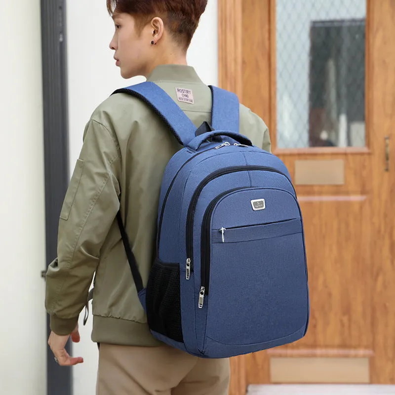Backpack Men's Business Computer  Outdoor Travel Bag Early High School Student Schoolbag