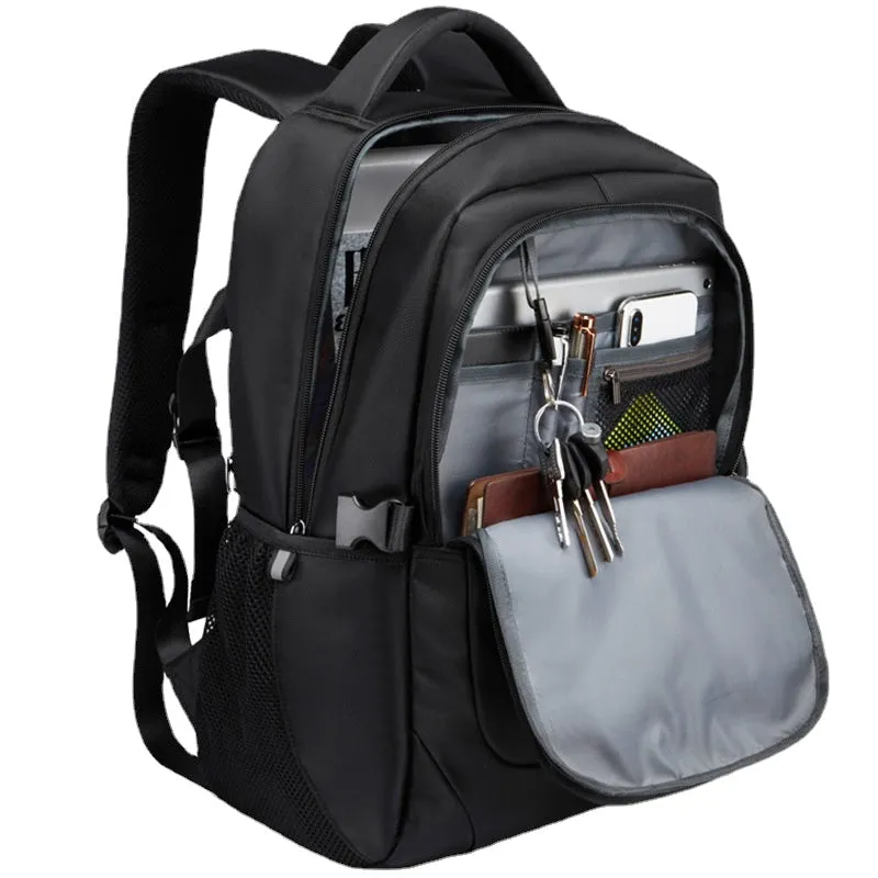 Backpack Men's Women's Computer Bag Multi-Compartment USB Student Schoolbag