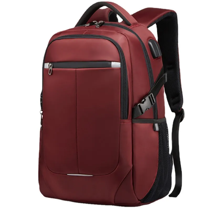 Backpack Men's Women's Computer Bag Multi-Compartment USB Student Schoolbag