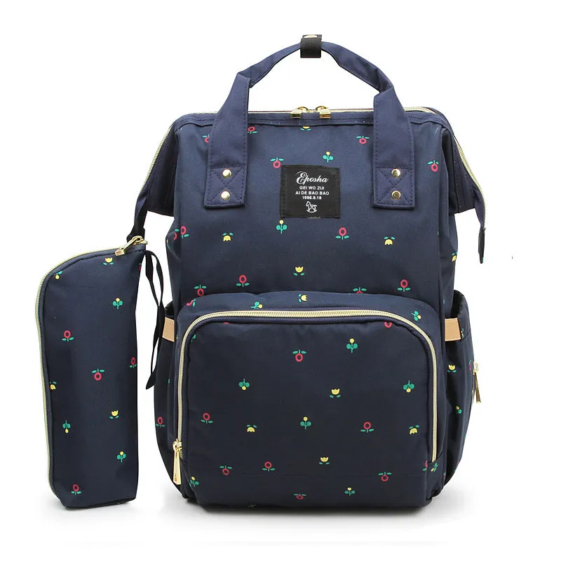 Backpack Mummy Bag  Mom  Multi-Functional Large Capacity Lightweight