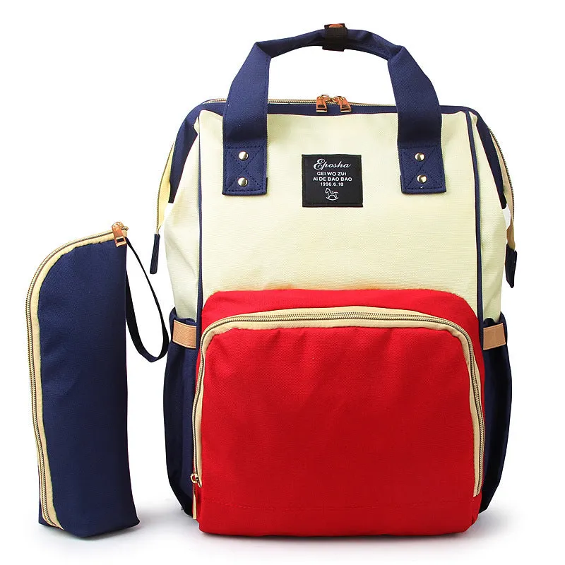 Backpack Mummy Bag  Mom  Multi-Functional Large Capacity Lightweight