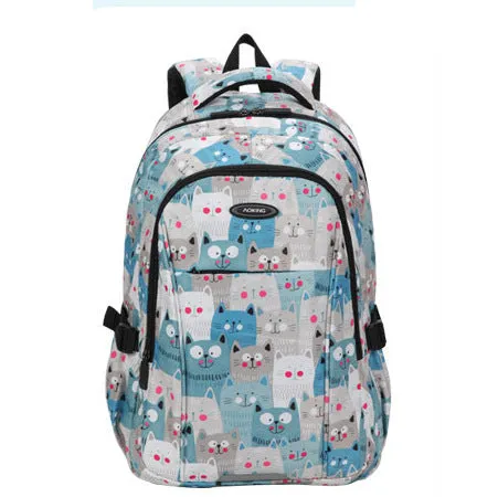 Backpack School Bag Middle School Student Outdoor Aoking Computer Leisure  Sports