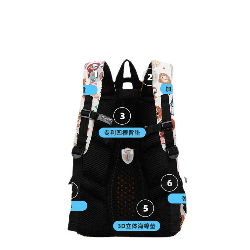 Backpack School Bag Middle School Student Outdoor Aoking Computer Leisure  Sports