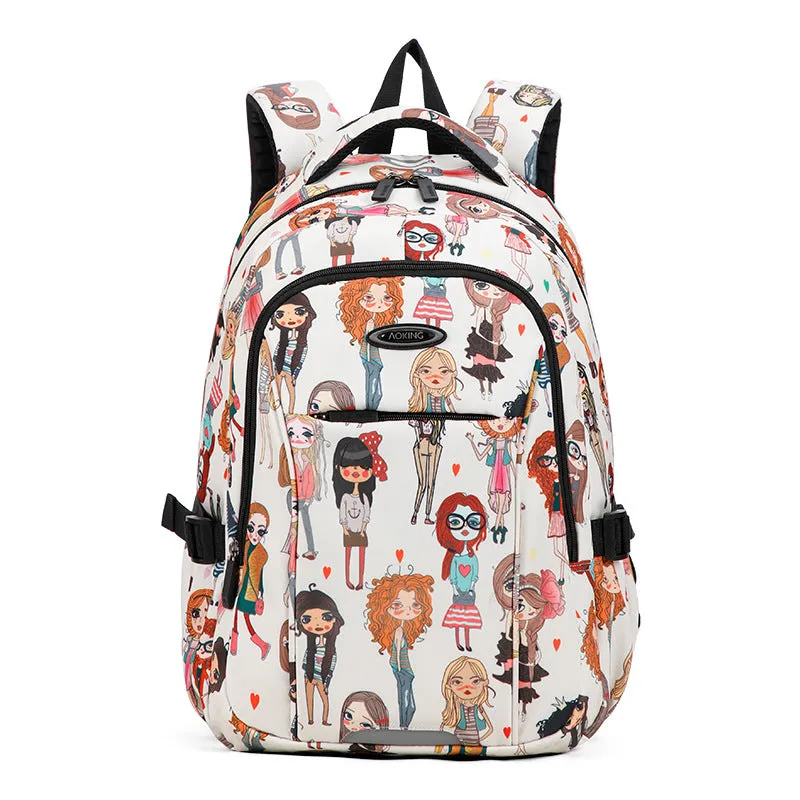 Backpack School Bag Middle School Student Outdoor Aoking Computer Leisure  Sports