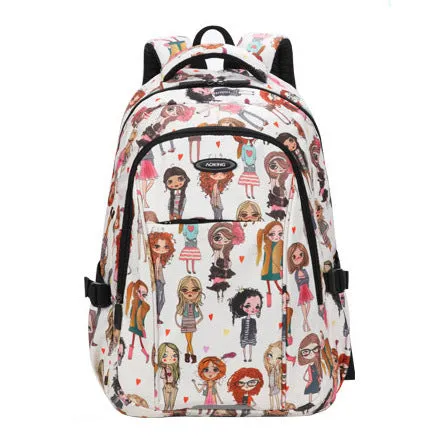 Backpack School Bag Middle School Student Outdoor Aoking Computer Leisure  Sports