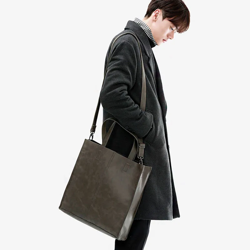 Backpack Single-Shoulder   Men Women Tote Square Vertical Crossbody Hand shoulder bag
