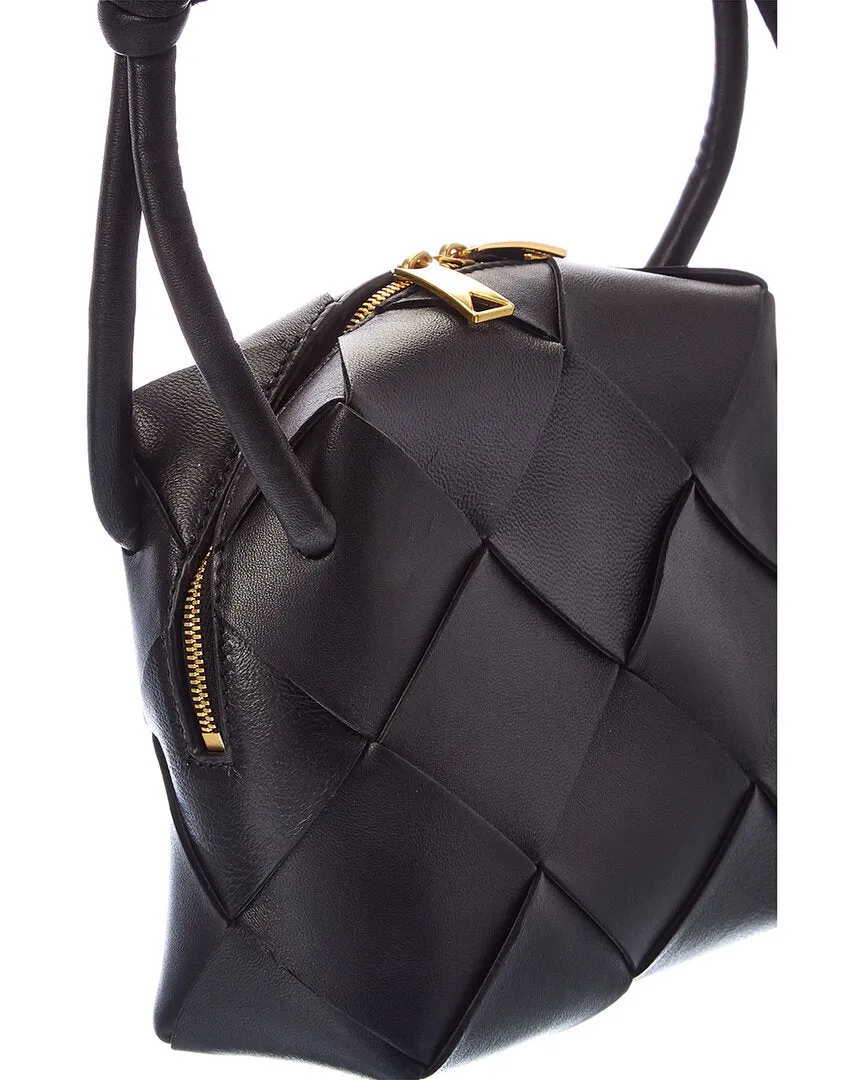 Bottega Veneta Cassette Mini Intrecciato Leather Camera Bag