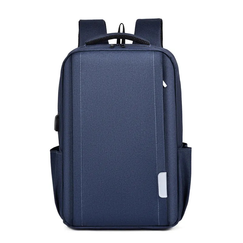 Business Casual Computer Bag Student Schoolbag Rechargeable Anti-Theft Backpack