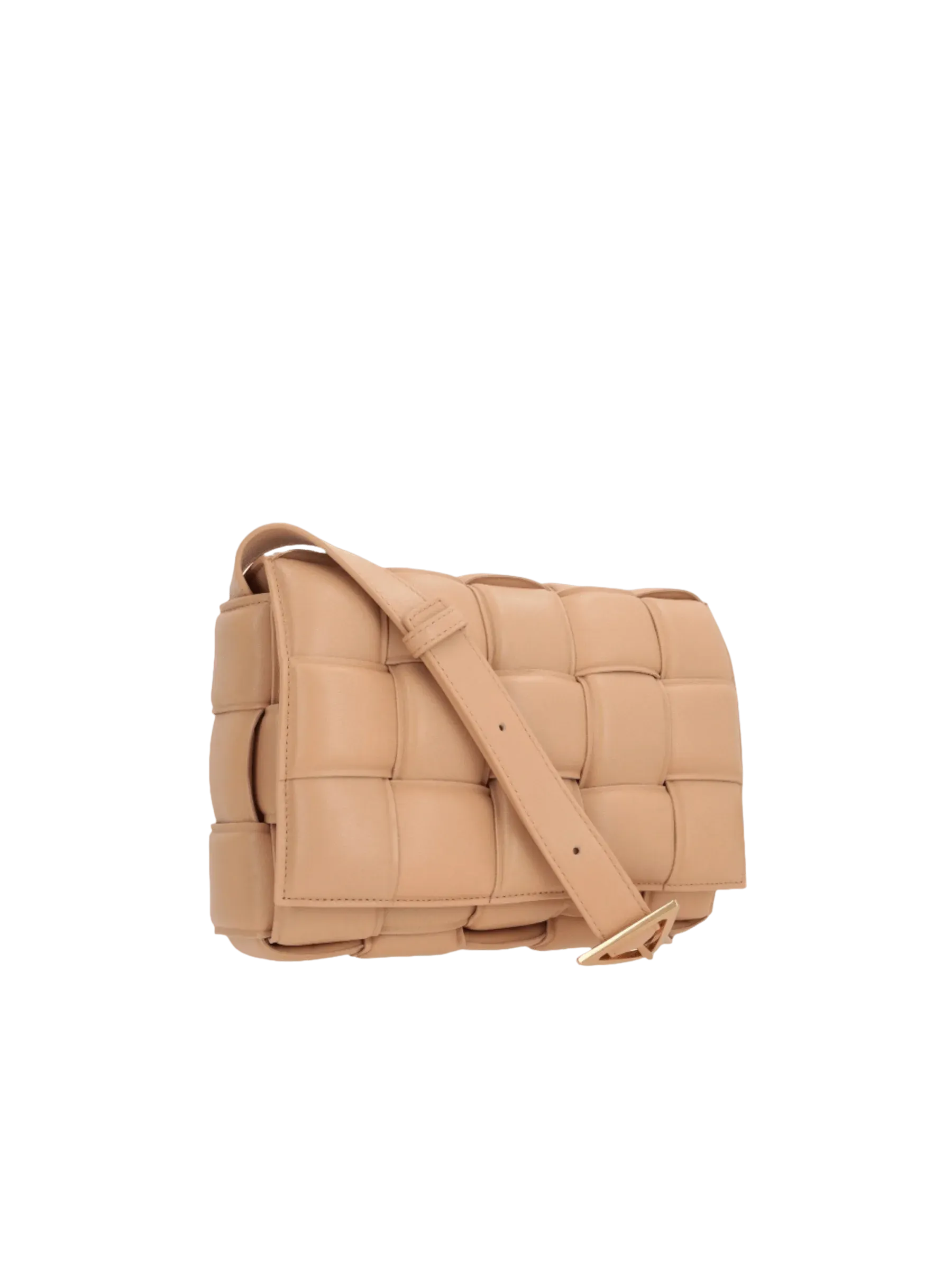 Cassette Intrecciato Leather Shoulder Bag