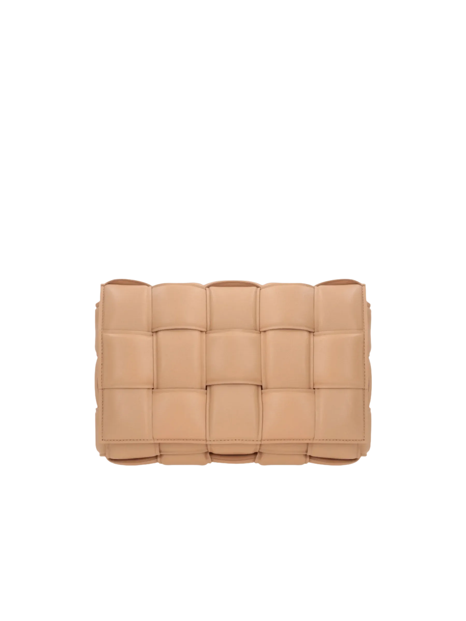 Cassette Intrecciato Leather Shoulder Bag