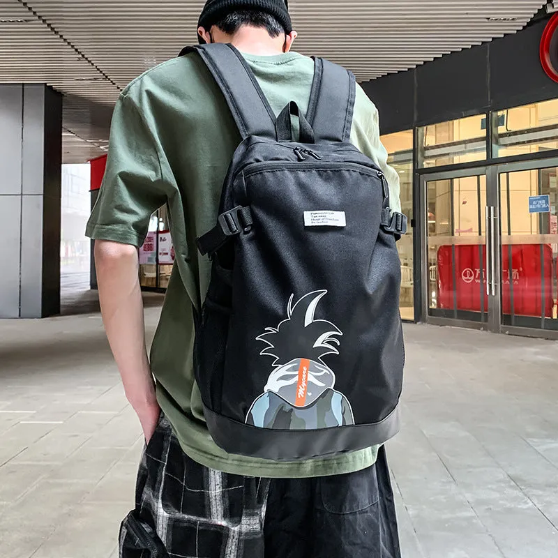 Casual Fashion Large Capacity Waterproof Junior High School Student Backpack