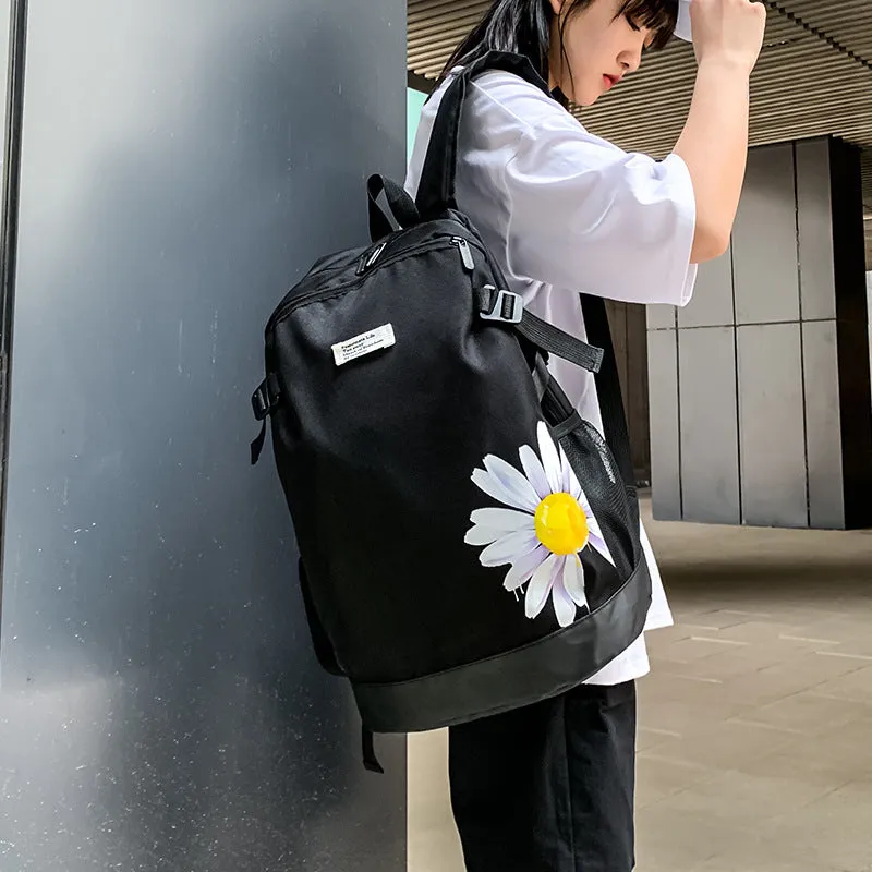 Casual Fashion Large Capacity Waterproof Junior High School Student Backpack