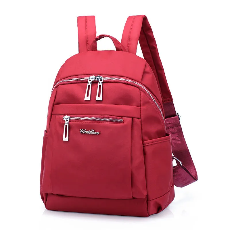 Chibao Nylon Backpack Female Personality Camouflage Double-Shoulder Backpack
