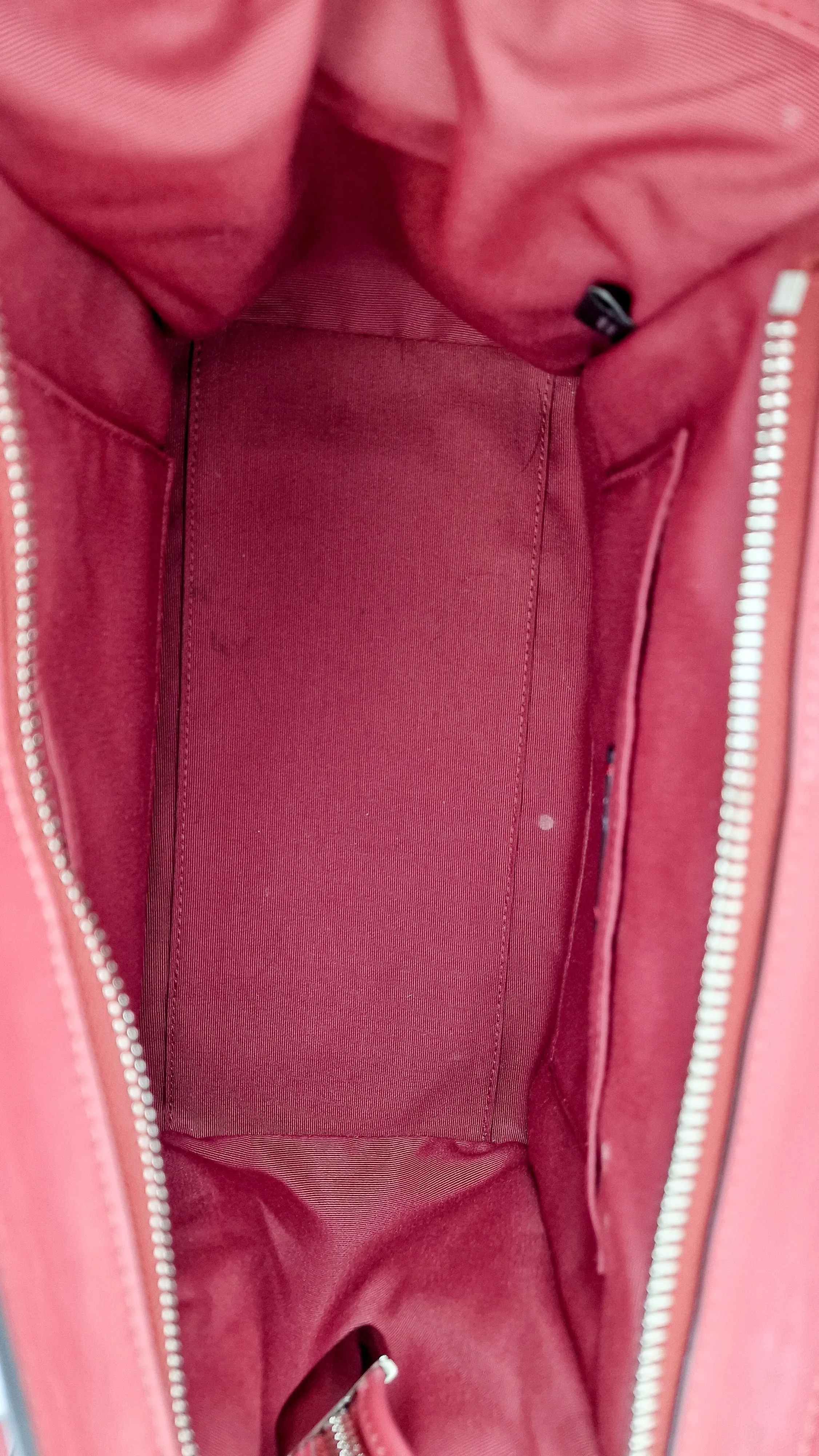 Coach Large Blake Flap Carryall Bag in Red Mixed Leather with Tophandle & Turnlock - Coach F39020