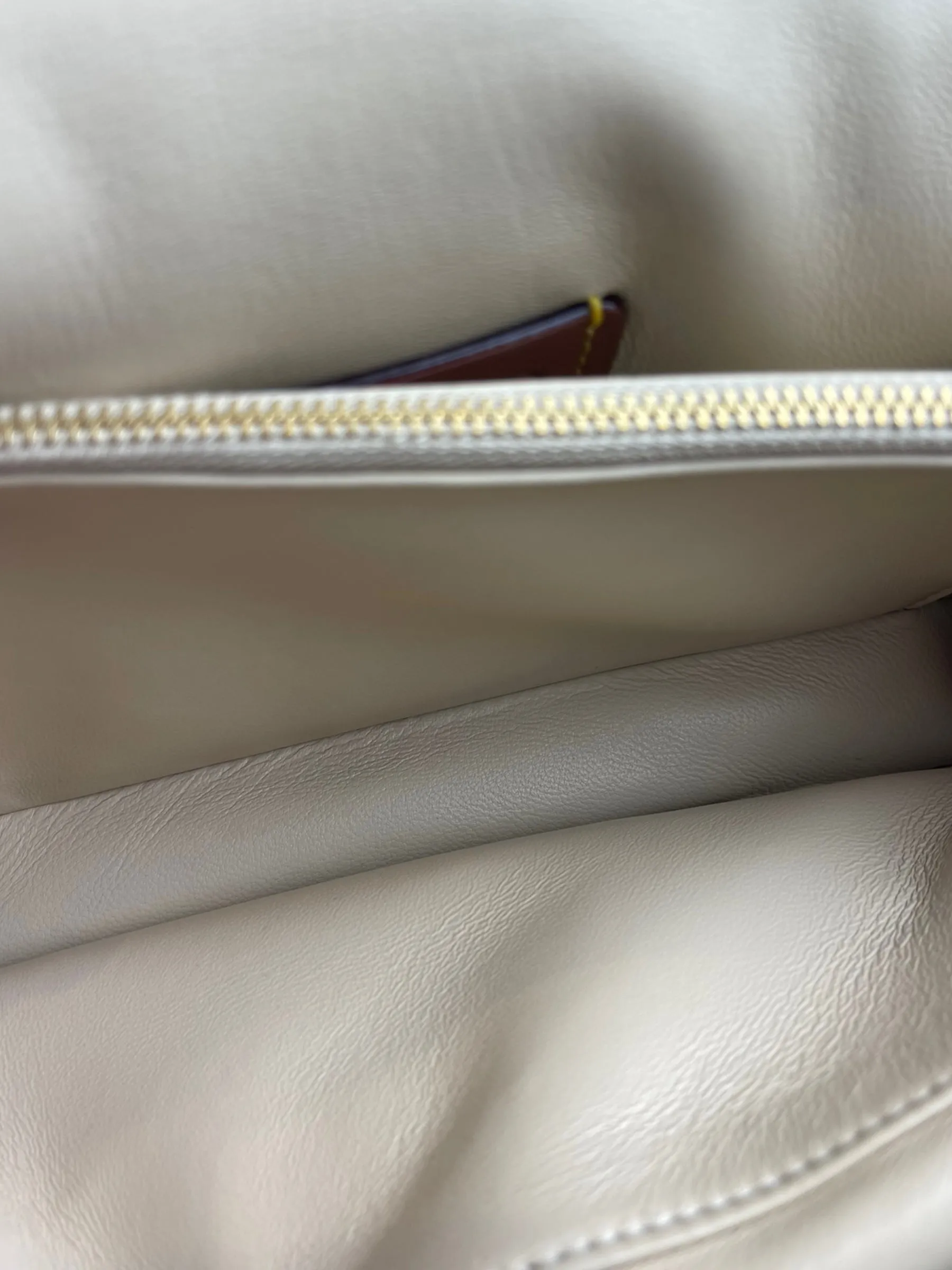 Coach Nude Quilted Leather " Pillow Tabby" 26 Shoulder Bag