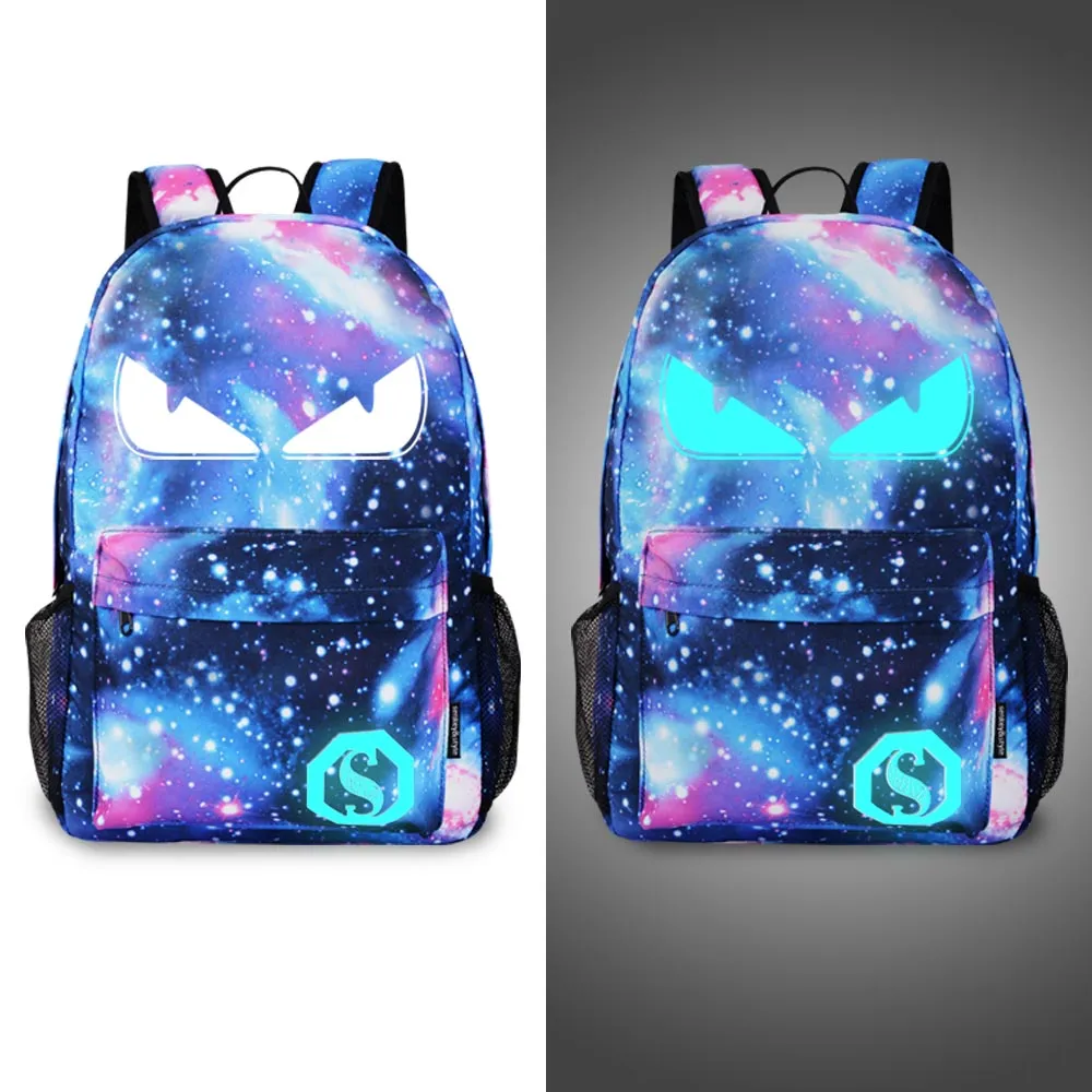 Cool Luminous Anti-theft with USB Charging School Bag