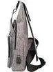 Daypack Nupouch Antitheft Usb Charging Connector Large Grey 2869