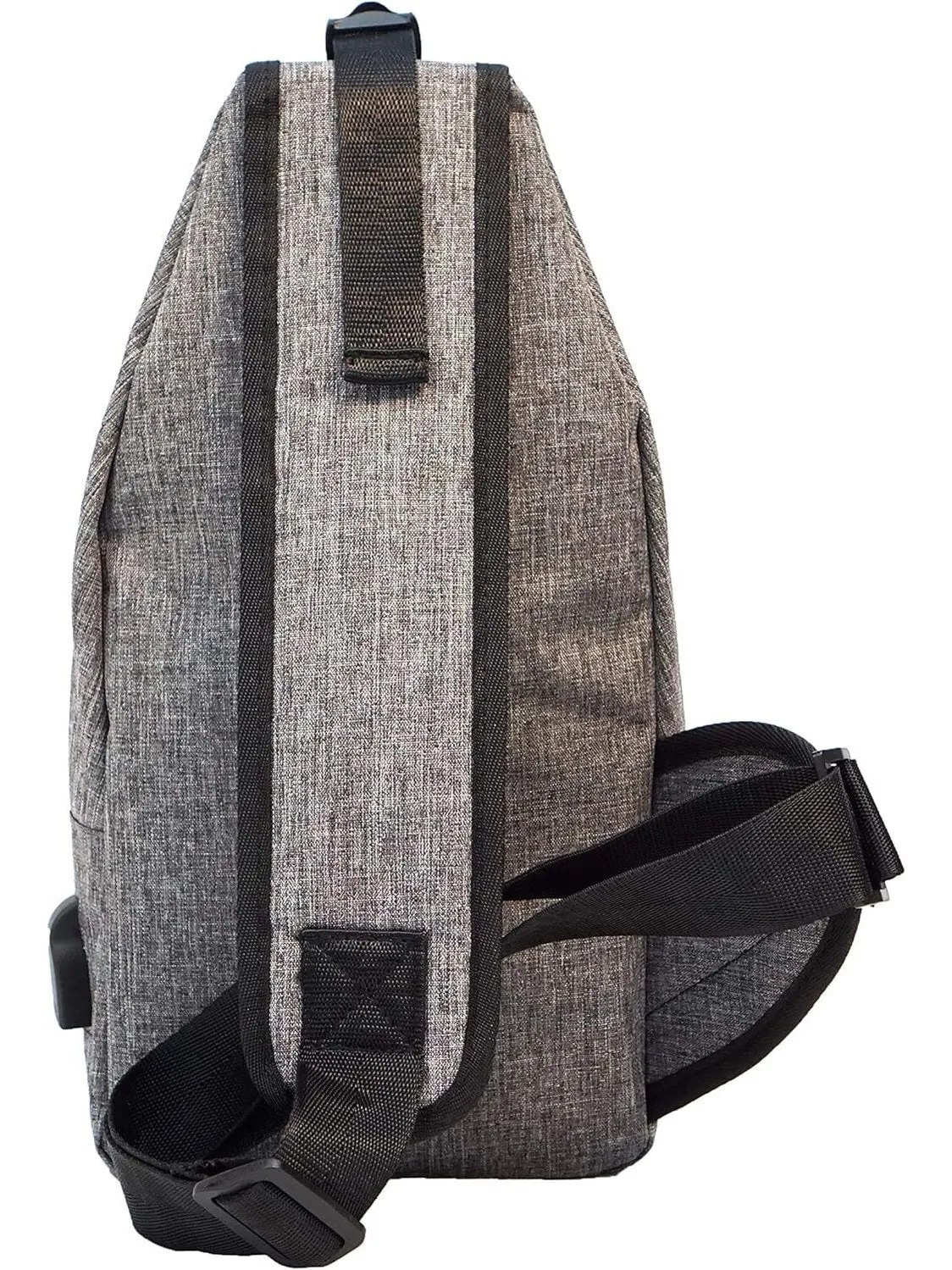 Daypack Nupouch Antitheft Usb Charging Connector Large Grey 2869