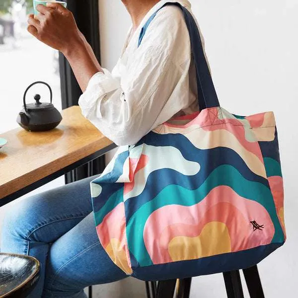 Everyday Tote Bag- Get Wavy