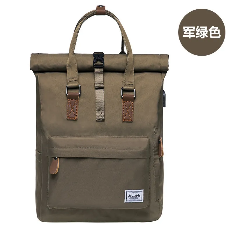 Laptop Bag Mountaineering Backpack Female Middle School Student Ins Korean Style Schoolbag