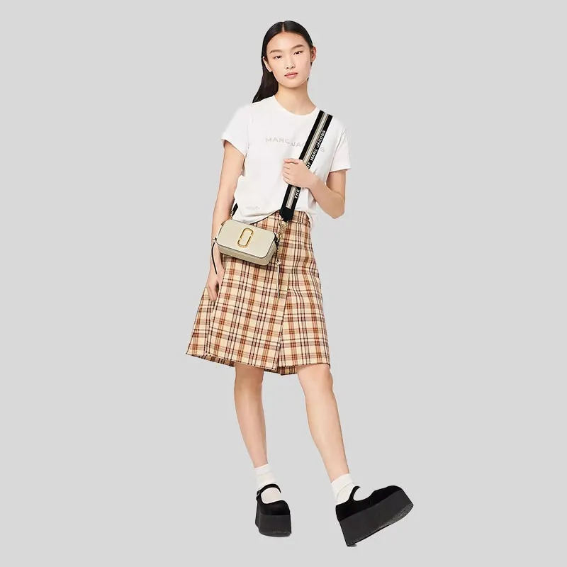 MARC JACOBS Snapshot Small Camera Bag New Cloud White Multi M0012007