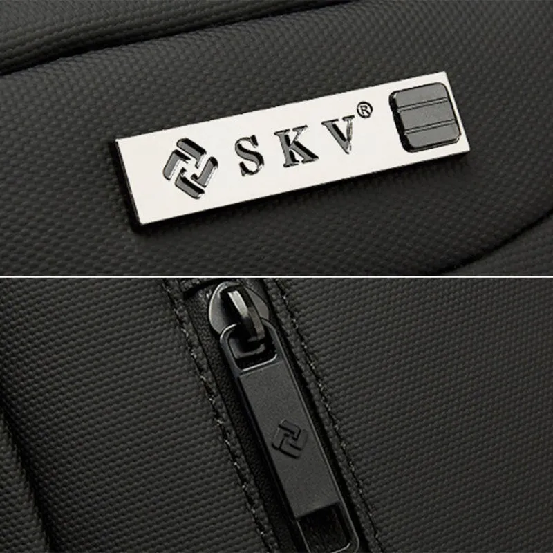 Men Fashion USB Charging Design Breathable Chest Bag Casual Travel Back Anti-theft Phone Pocket Crossbody Shoulder