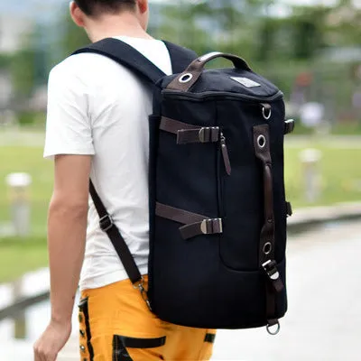 Men's Fashionable Student Schoolbag Youth Travel Bag Computer Large-Capacity Backpack