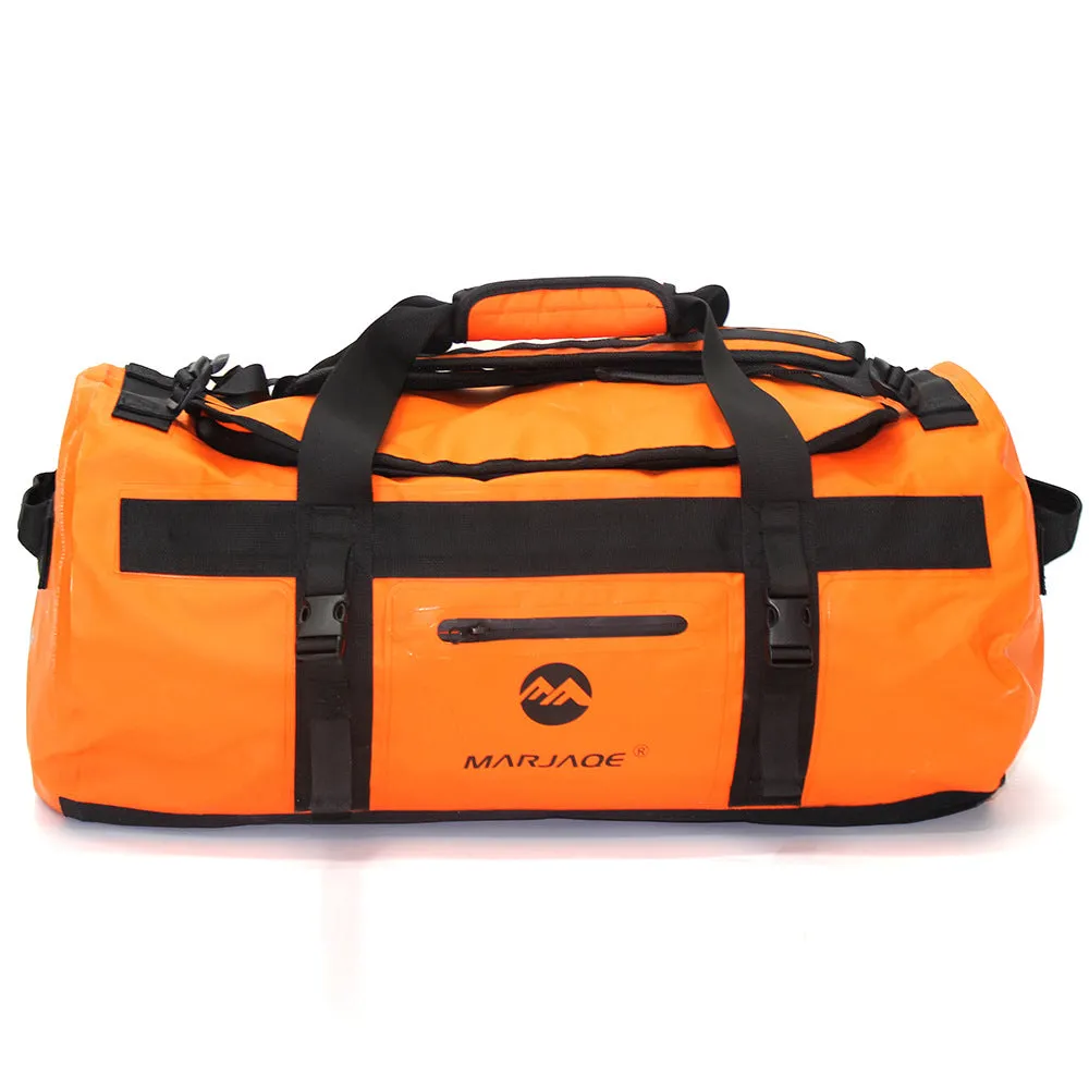 Outdoor Portable Zippered Waterproof Sailing Travel Bag with Double Shoulders