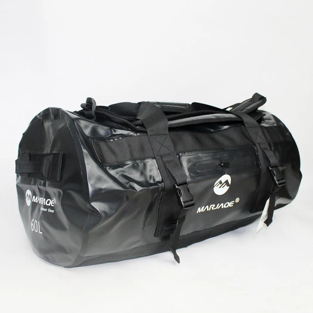 Outdoor Portable Zippered Waterproof Sailing Travel Bag with Double Shoulders