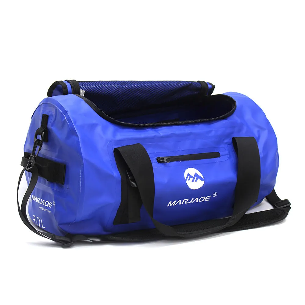 Outdoor Portable Zippered Waterproof Sailing Travel Bag with Double Shoulders