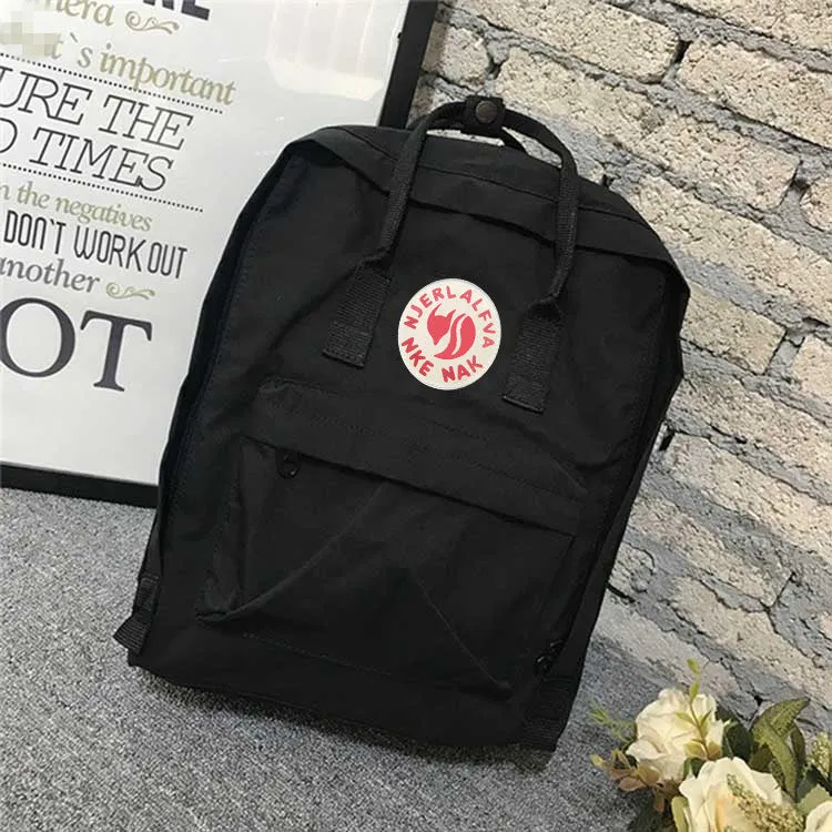 Outdoor Waterproof Fox Backpack Women's Schoolbag Men's Travel Bag Canvas