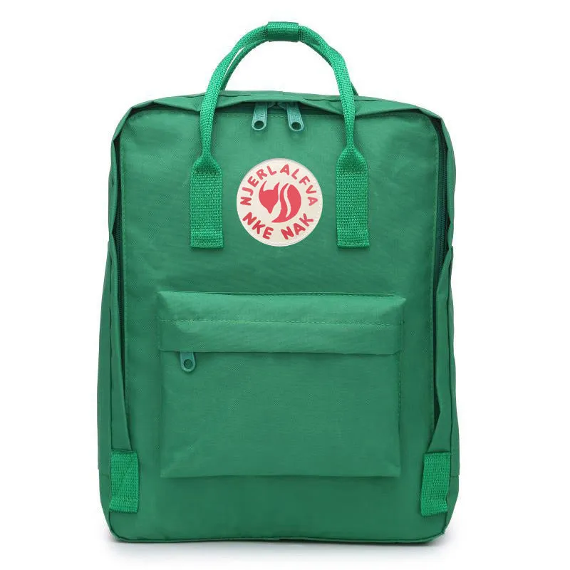 Outdoor Waterproof Fox Backpack Women's Schoolbag Men's Travel Bag Canvas