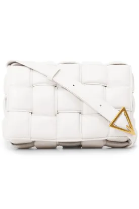 PADDED CASSETTE BAG | CHALK/GOLD
