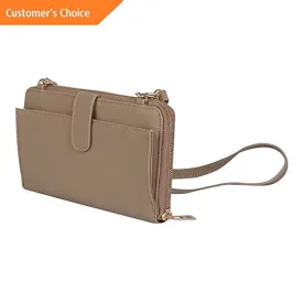 Sandover Karla Hanson Leah Phone Wallet with RFID 3 Colors Womens Wallet NEW | Model LGGG - 8683 |