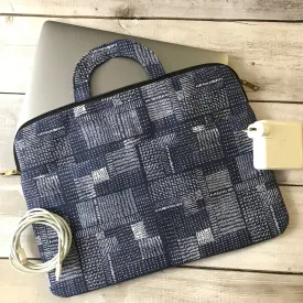Shibori printed Laptop Sleeve