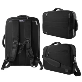 VanGoddy Slate Black Convertible Laptop Bag for Huawei Matebook 13, X Pro 13.9", X 13"